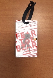 Attache adresse pour bagage Beasts Collection: Fear the Bear