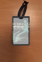 Attache adresse pour bagage Book Collection: Robinson Crusoe