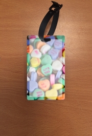 Attache adresse pour bagage Bonbon Candy Hearts
