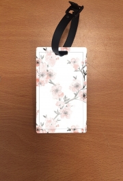 Attache adresse pour bagage Cherry Blossom Aquarel Flower