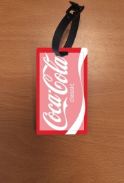 Attache adresse pour bagage Coca Cola Rouge Classic