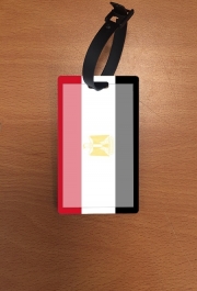 Attache adresse pour bagage Drapeau Egypte
