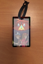 Attache adresse pour bagage Gravity Falls Monster bill cipher Wheel