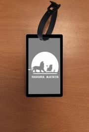 Attache adresse pour bagage Hakuna Matata Elegance