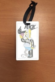 Attache adresse pour bagage Home Simpson Parodie X Bender Bugs Bunny Zobmie donuts
