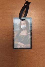 Attache adresse pour bagage Joconde Mona Lisa Masque