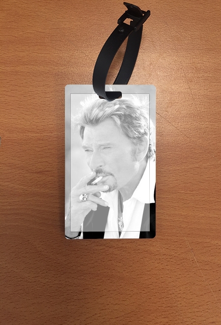 Attache adresse pour bagage johnny hallyday Smoke Cigare Hommage