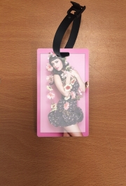 Attache adresse pour bagage Katty perry flowers