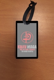 Attache adresse pour bagage Krav Maga Bad Things to bad people