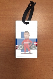 Attache adresse pour bagage MiniRacers: Kimi Raikkonen - Ferrari Team F1