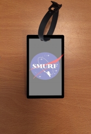 Attache adresse pour bagage Nasa Parodie Smurfs in Space