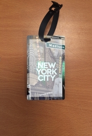 Attache adresse pour bagage New York City II [green]