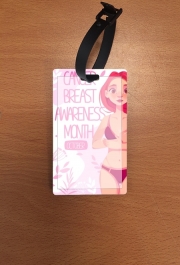 Attache adresse pour bagage October breast cancer awareness month