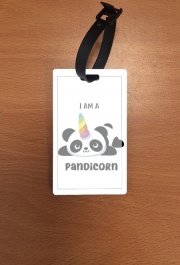 Attache adresse pour bagage Panda x Licorne Means Pandicorn