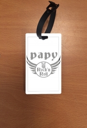 Attache adresse pour bagage Papy Rock N Roll