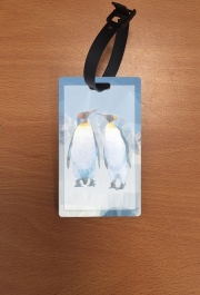 Attache adresse pour bagage Pingouin Love