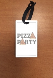 Attache adresse pour bagage Pizza Party