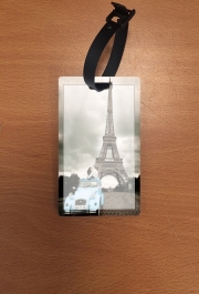 Attache adresse pour bagage Romance à Paris sous la Tour Eiffel