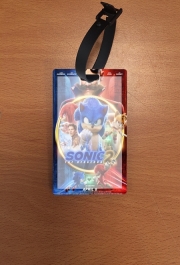 Attache adresse pour bagage Sonic 2 Tails x knuckles