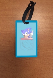 Attache adresse pour bagage Sonic in the pocket