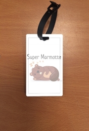 Attache adresse pour bagage Super marmotte