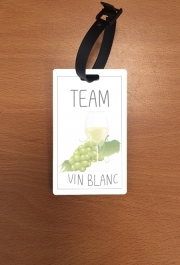 Attache adresse pour bagage Team Vin Blanc