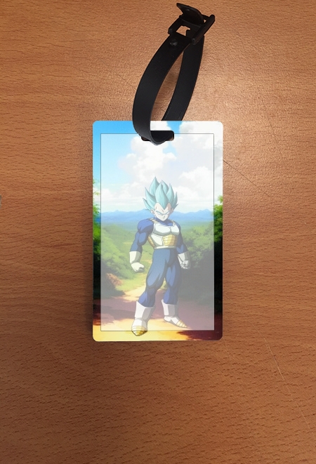 Attache adresse pour bagage Vegeta on earth