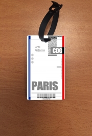 Attache adresse pour bagage Voyage Boarding Pass Ticket