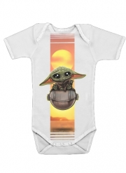 Body Bébé manche courte Baby Yoda