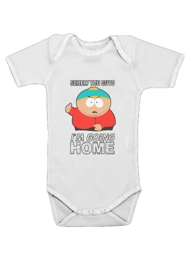 Body Bébé manche courte Cartman Going Home