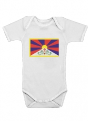 Body Bébé manche courte Flag Of Tibet
