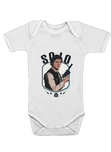 Body Bébé manche courte Han Solo from Star Wars 