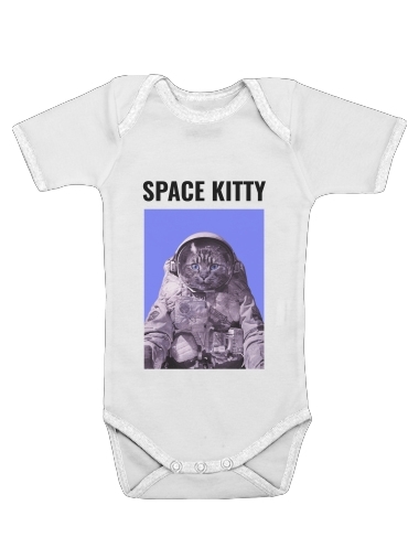 Body Bébé manche courte Space Kitty