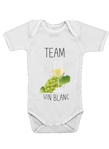 Body Bébé manche courte Team Vin Blanc