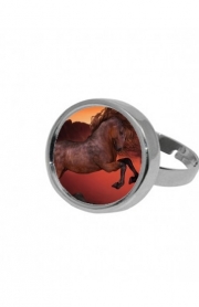 Bague A Horse In The Sunset
