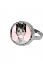 Bague Audrey Hepburn bubblegum