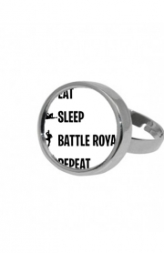 Bague Eat Sleep Battle Royale Repeat