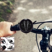 Sonette vélo Minimal Marbre Noir