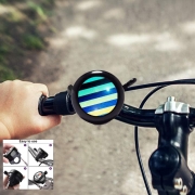 Sonette vélo Striped Colorful Glitter