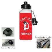 Gourde vélo Fight for feminism