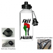 Gourde vélo Free Palestine