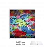 Classeur Rigide Abstract Cool Cubes