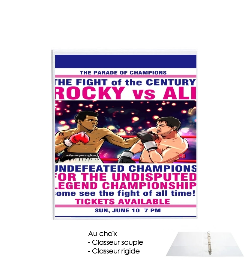 Classeur Rigide Ali vs Rocky