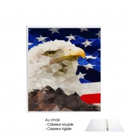 Classeur Rigide American Eagle and Flag