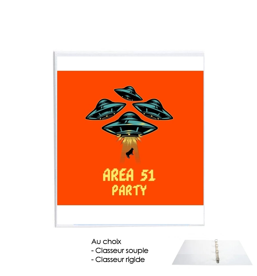 Classeur Rigide Area 51 Alien Party