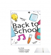Classeur Rigide Back to school background drawing