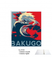Classeur Rigide Bakugo Katsuki propaganda art