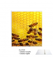 Classeur Rigide Abeille dans la ruche Miel