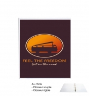 Classeur Rigide Feel The freedom on the road