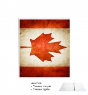 Classeur Rigide Drapeau Canada vintage